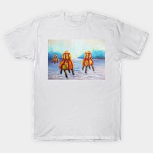 Oil Painting,  Water Village,  Original Version, 1991 T-Shirt